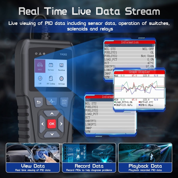 OBDResource 2 in 1 Engine Fault Code Battery Internal Resistance Multi-function Detector - Code Readers & Scan Tools by OBDResource | Online Shopping UK | buy2fix