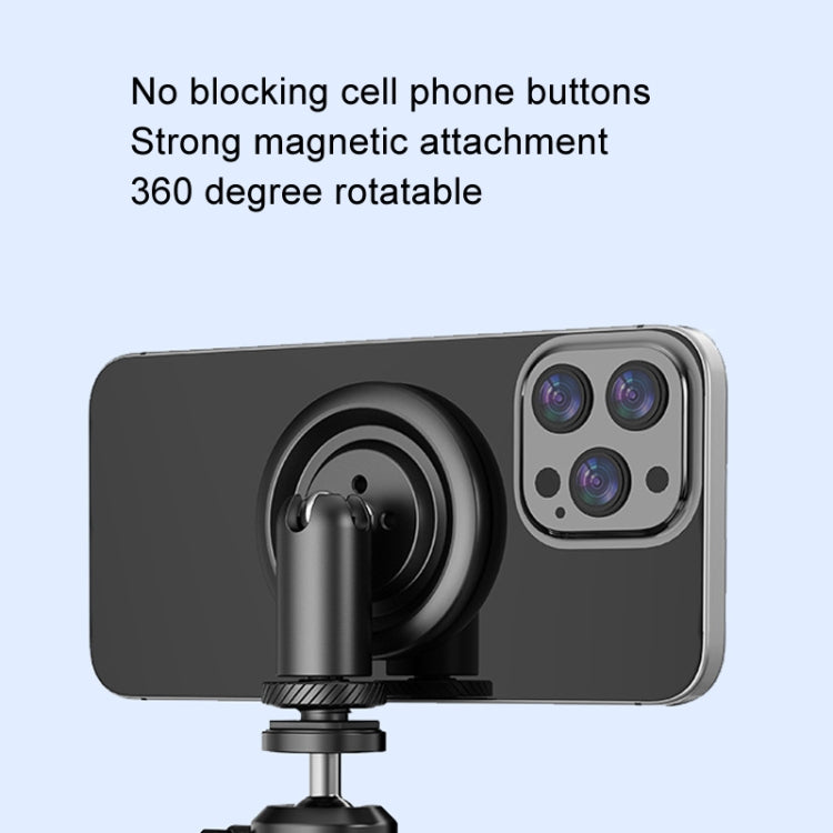 HEPAIL Magsafe Magnetic Mobile Phone Bracket Metal Gimbal Stand, Style: Magnetic Base - Desktop Holder by HEPAIL | Online Shopping UK | buy2fix