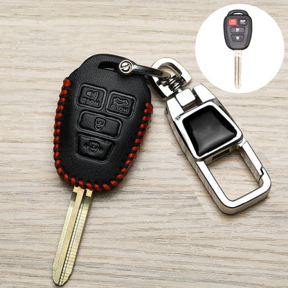 For Toyota Car Key Cover Multifunctional Keychain Anti-lost Number Plate, Style: P4 - Car Key Cases by buy2fix | Online Shopping UK | buy2fix