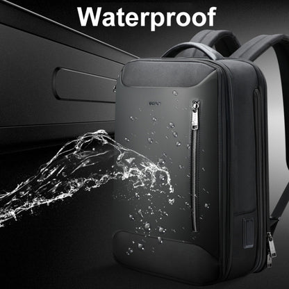 Bopai 61-19011 Large Capacity Waterproof Travel Laptop Backpack With USB+Type-C Port(Black) - Backpack by Bopai | Online Shopping UK | buy2fix