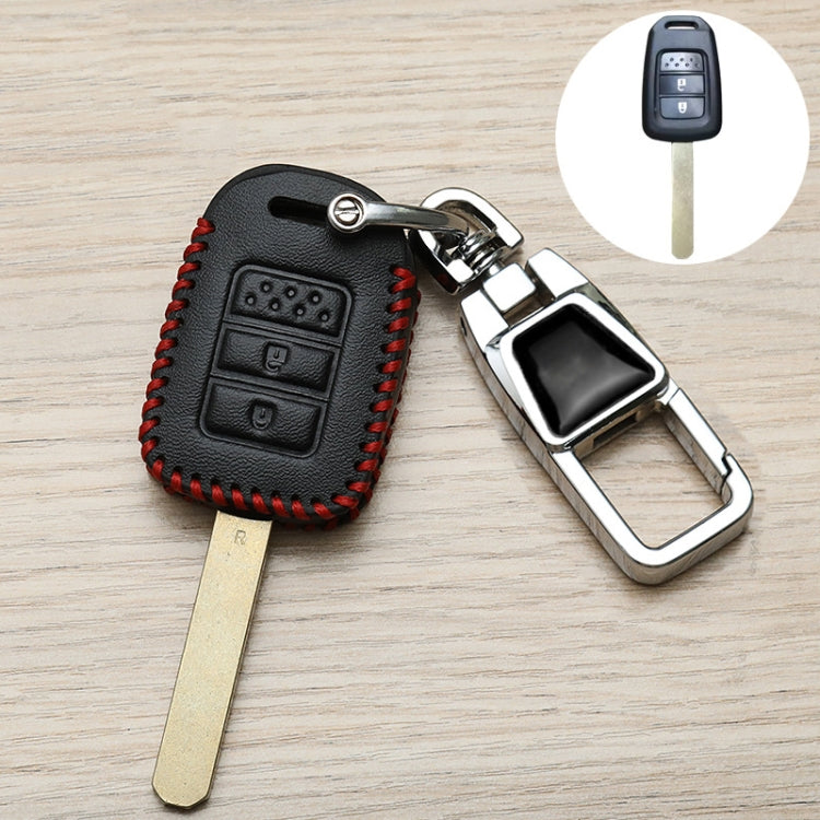 For Honda Car Key Cover Multifunctional Keychain Anti-lost Number Plate, Style: Y - Car Key Cases by buy2fix | Online Shopping UK | buy2fix