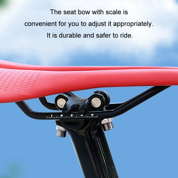 TOSEEK Mountain Bike Saddle Road Bicycle Seat Accessories, Color: Red - Bicycle Saddle by TOSEEK | Online Shopping UK | buy2fix