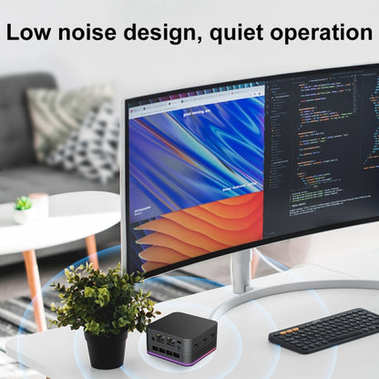 T9 Plus N100 DDR5 8G+1TB EU Plug 12th Alder Lake Dual Gigabit LAN+3 HDMI 4K HD Pocket Mini PC - Windows Mini PCs by buy2fix | Online Shopping UK | buy2fix