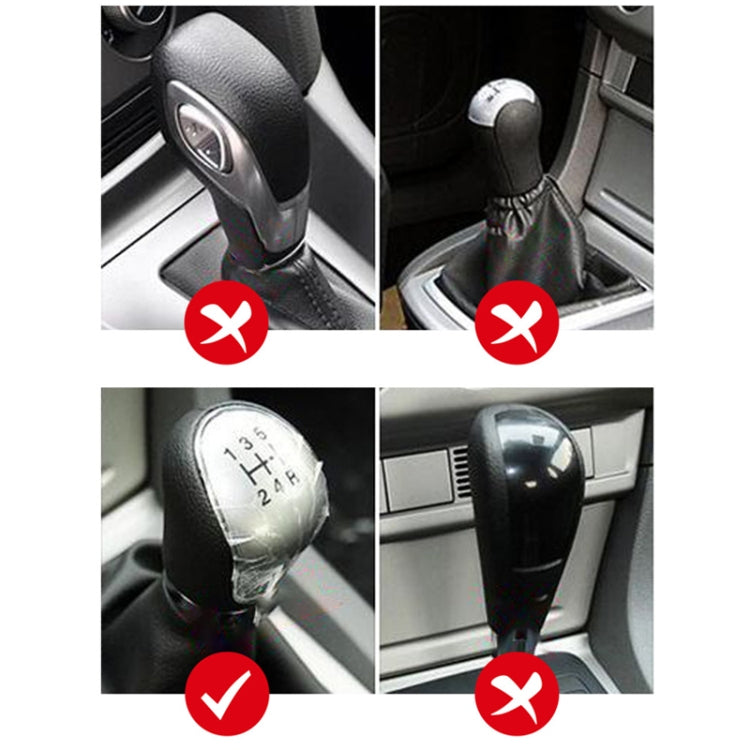 Automotive Silicone Manual Automatic Shift Lever Protective Cover, Size: Gear Shift Yellow - Shift Knob by buy2fix | Online Shopping UK | buy2fix