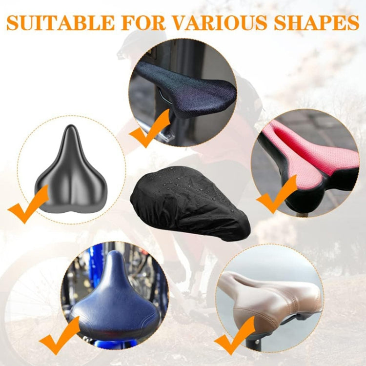 2pcs Bicycle Saddle Waterproof Dustproof Sun Protection Cover(Universal Size) - Others by buy2fix | Online Shopping UK | buy2fix