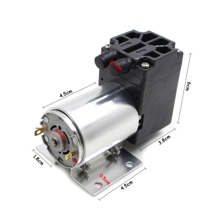 12V 5L/min 65-120kpa Negative Pressure Vacuum Pump With Stand(Z512-604-3000N) - Laminator Machine by buy2fix | Online Shopping UK | buy2fix