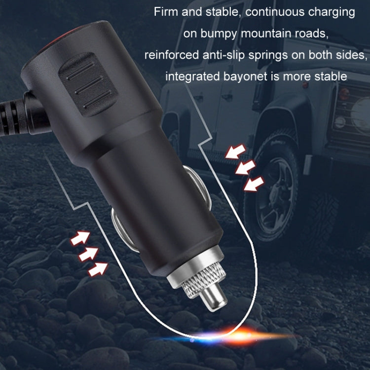 1 to 4 Q3.0 Car Cigarette Lighter Fast Charging 120W Car Conversion Plug(BY-1369) - Car Charger by buy2fix | Online Shopping UK | buy2fix