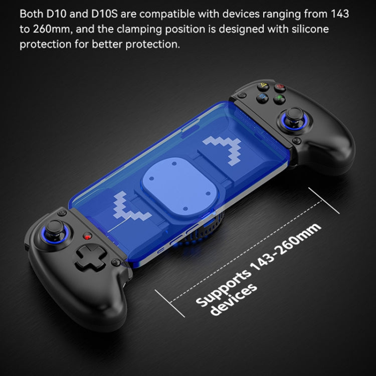 BSP-D10 Wireless Stretch Game Controller for Switch / Android / IOS / PC / PS3 / PS4(Black) - Controller Gamepad by buy2fix | Online Shopping UK | buy2fix