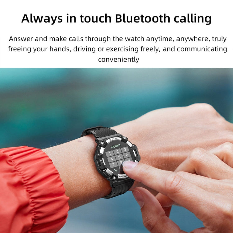 LOKMAT ATTACK 2 PRO 1.39-Inch 5ATM Waterproof Health Monitoring Bluetooth Smart Watch(Royal Blue) - Smart Watches by LOKMAT | Online Shopping UK | buy2fix