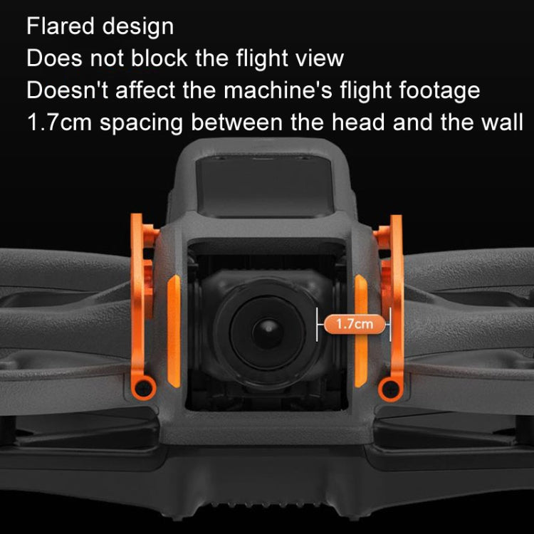 For DJI Avata 2 RCSTQ Aluminum Alloy Flying Machine Lens Collision Protection Bar(Orange) - Other by RCSTQ | Online Shopping UK | buy2fix