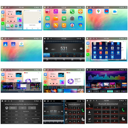 9inch Android 13.0 Dual Butt Universal Wireless Carplay Car Navigation Center Control All-In-One Monitor(Standard) - Car MP3 & MP4 & MP5 by buy2fix | Online Shopping UK | buy2fix