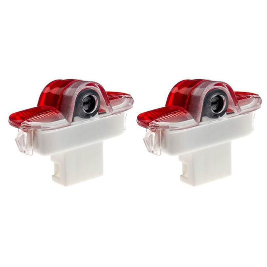 1pair For Skoda Octavia Door Lights Welcome Projector Lights - Door Lights by buy2fix | Online Shopping UK | buy2fix