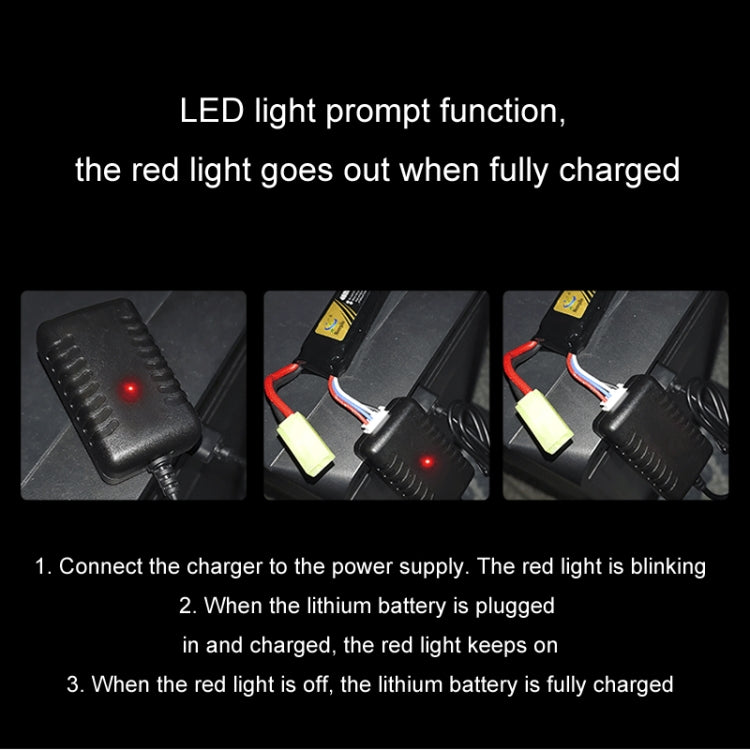 11.1V 2A 3S Output Protection Lithium Battery USB Charger With Light(XH/4P Plug) - Charger by buy2fix | Online Shopping UK | buy2fix