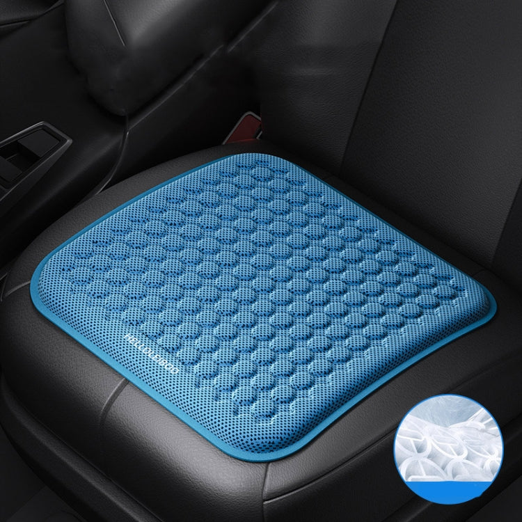 HELLOLEIBOO Car Gel Ice Cushion Four Seasons Universal Breathable Seat Cushion, Color: Double Layer Blue - Seat Accessories by HELLOLEIBOO | Online Shopping UK | buy2fix