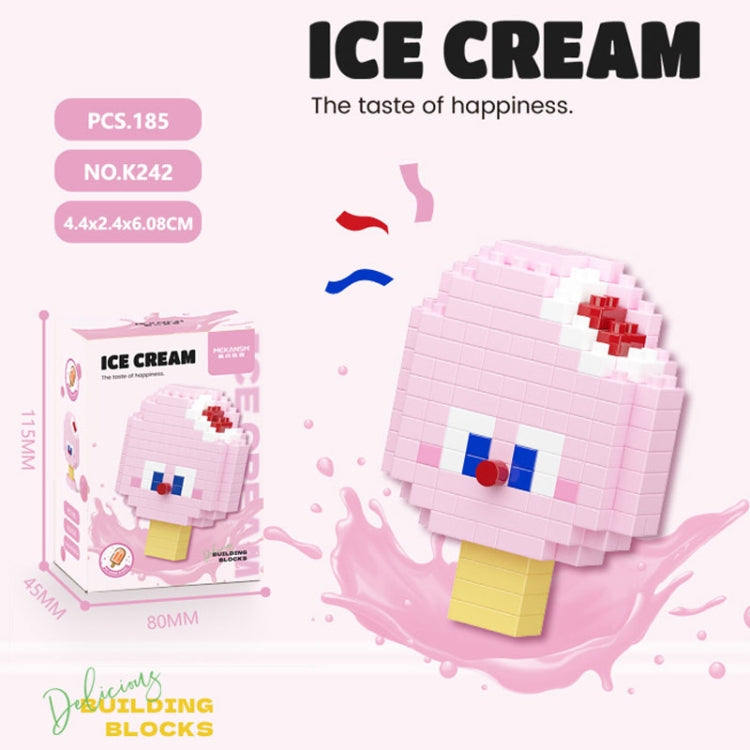 Mekansm K242 Micro-particle Ice-cream Series Childhood Jigsaw Toys Building Blocks Ornament Child Gift - Building Blocks by Mekansm | Online Shopping UK | buy2fix