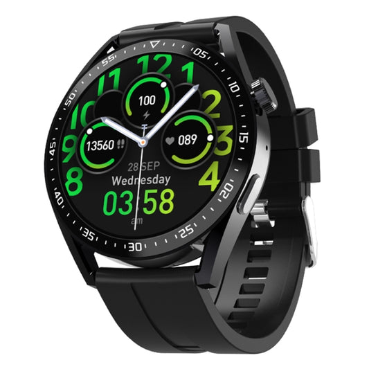 HW28 1.39-inch IP67 Waterproof Health Monitoring Bluetooth Call Smart Watch with NFC Payment(Black) - Smart Watches by buy2fix | Online Shopping UK | buy2fix