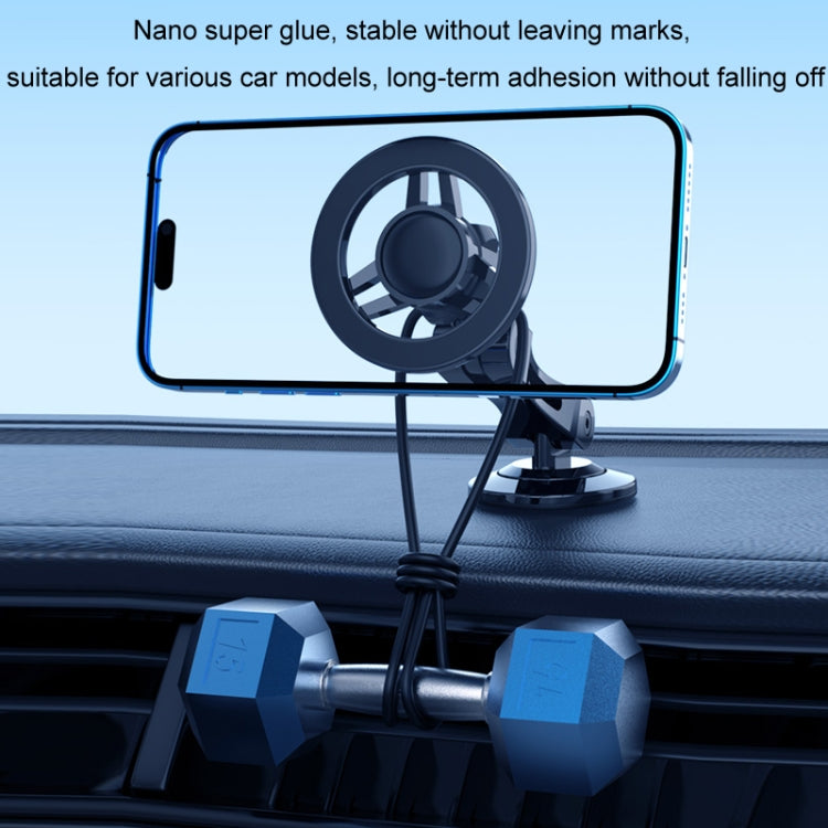 Magsafe Car Magnetic Rotating Adjustable Mobile Phone Holder(Blue) - Car Holders by buy2fix | Online Shopping UK | buy2fix