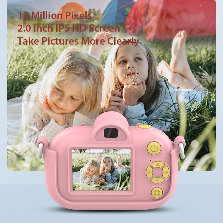 DC501 2.0-Inch 4X Zoom HD Digital Camera Mini Children Photography Camera, Color: Pink - Children Cameras by buy2fix | Online Shopping UK | buy2fix