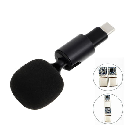 Mobile Phone Live Broadcast Microphone, Style: TYPE-C Straight Head Jerry Solution (Sponge Cover) - Microphone by buy2fix | Online Shopping UK | buy2fix