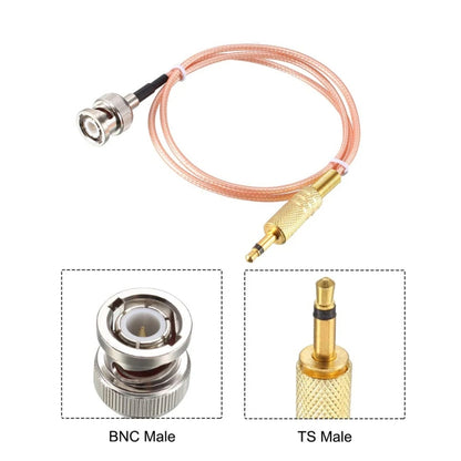 100cm BNC Male To 3.5mm Male Stereo Adapter Coaxial Power Audio RG316 Cable - Connectors by buy2fix | Online Shopping UK | buy2fix