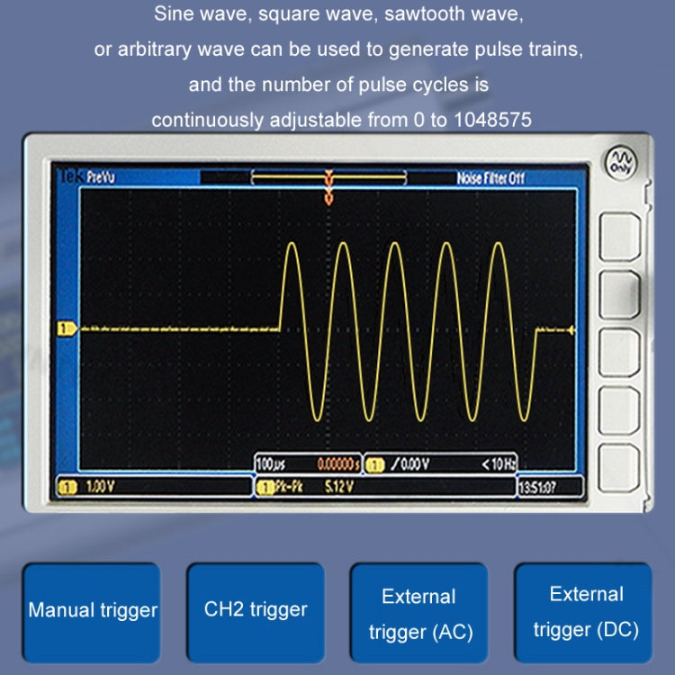 JUNTEK Programmable Dual-Channel DDS Function Arbitrary Waveform Signal Generator, Frequency: 30MHz(EU Plug) - Other Tester Tool by buy2fix | Online Shopping UK | buy2fix