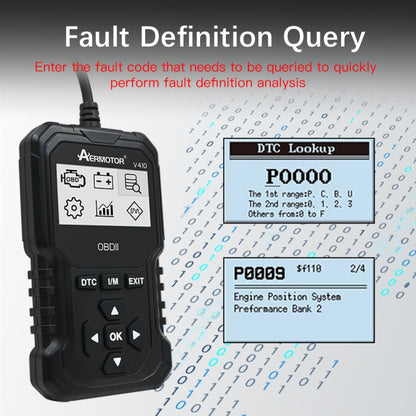 AERMOTOR Car Fault Diagnostic Instrument ELM327 Engine Fault Detection Tool(V410) - Electronic Test by AERMOTOR | Online Shopping UK | buy2fix