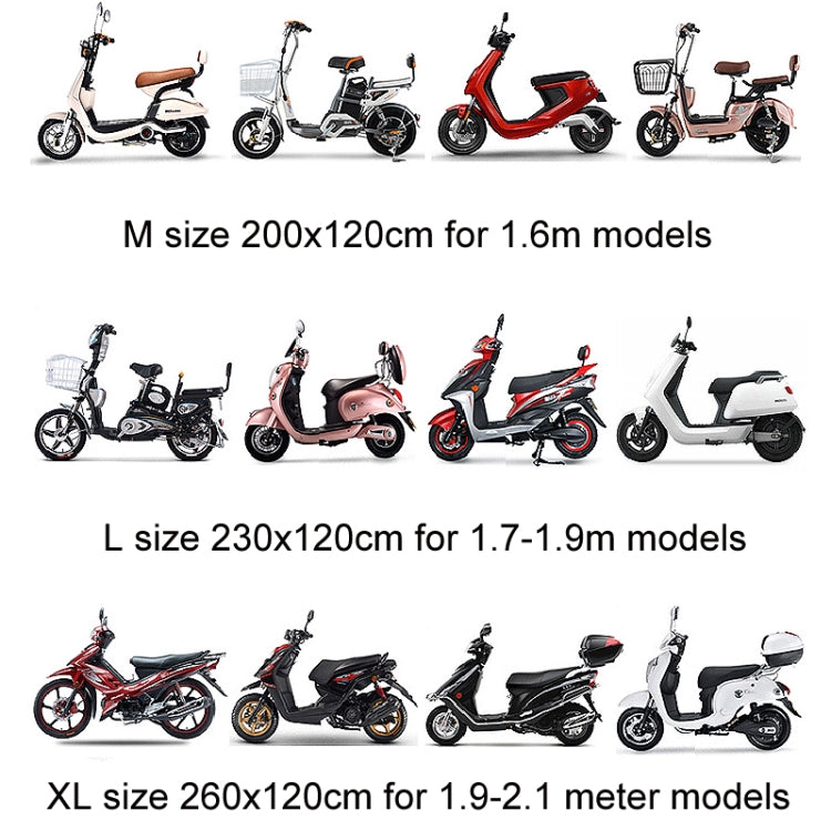 200x120cm Disposable Transparent PE Film Rainproof Dustproof Motorcycle Scooter Cover - Raincoat by buy2fix | Online Shopping UK | buy2fix