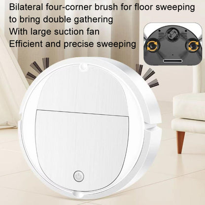 Intelligent Sweeper Robot Home Automatic 3 In 1 Integrated Cleaning Machine Vacuum Cleaner, Style: Battery Black - Robot Vacuum Cleaner by buy2fix | Online Shopping UK | buy2fix