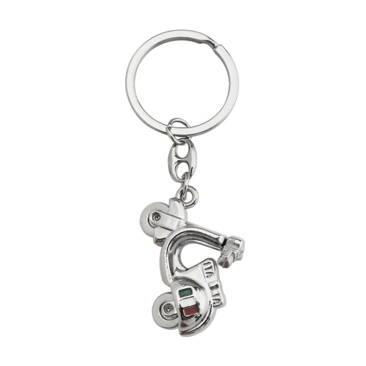 Simulation Cool Motorcycle Keychain Metal Decoration Pendant, Style: X-231 Sliver - Key Rings by buy2fix | Online Shopping UK | buy2fix