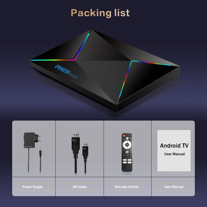 4G+32G AU Plug R69PLUS Allwinner H728 Octa-Core ARM Cortex A55 Android 14 Network Box Player - Others by buy2fix | Online Shopping UK | buy2fix