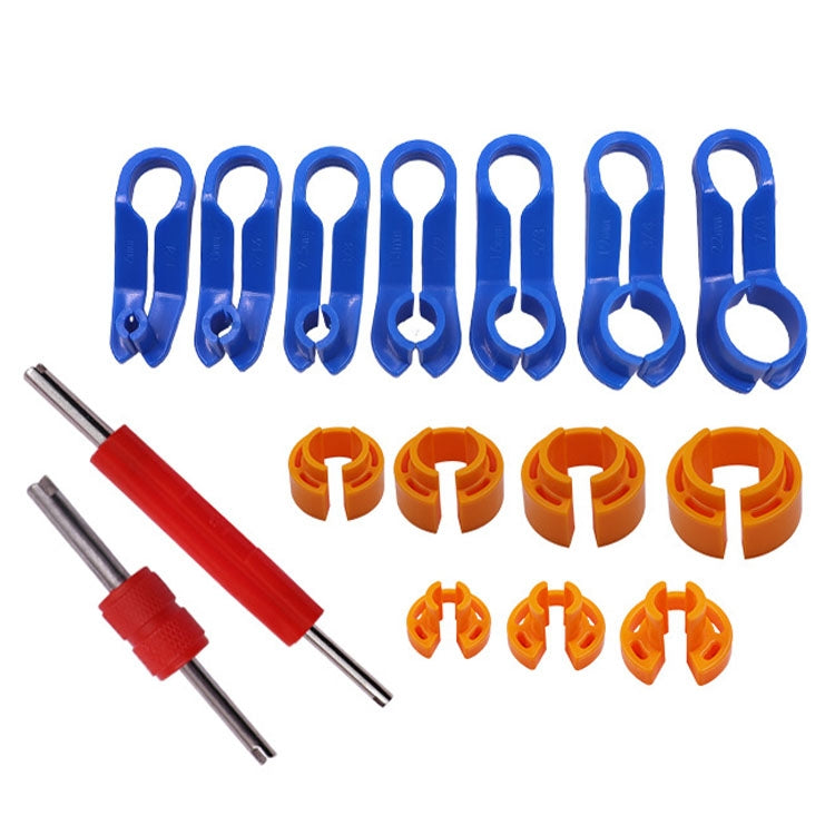 16pcs /Box Car Air Conditioning Pipe Removal Tools Set Fuel Pipe Quick Removal Tool - Hand Tool Sets by buy2fix | Online Shopping UK | buy2fix