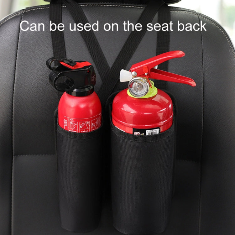 Medium Car Fire Extinguisher Storage Bag Auto Seatback Bag Cup Holder - Stowing Tidying by buy2fix | Online Shopping UK | buy2fix