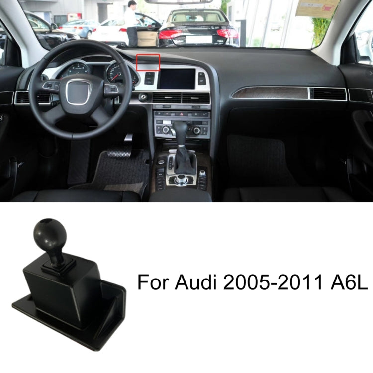 For Audi Car Mobile Phone Holder Mounting Base, Model: 05-11 A6L - Special Car Holders by buy2fix | Online Shopping UK | buy2fix