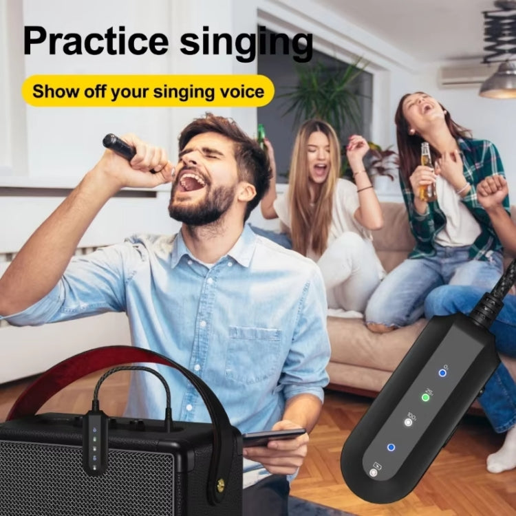 T300 Singing Practice Live Vocal Processor Bluetooth Receiver - Live Sound Effects Processors by buy2fix | Online Shopping UK | buy2fix