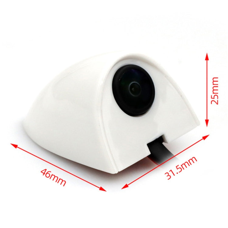 Punch-Free Car Imaging Side View Blind Spot Car Universal Night Vision Camera, Specifications: AHD1080P White - Rear View Cameras by buy2fix | Online Shopping UK | buy2fix