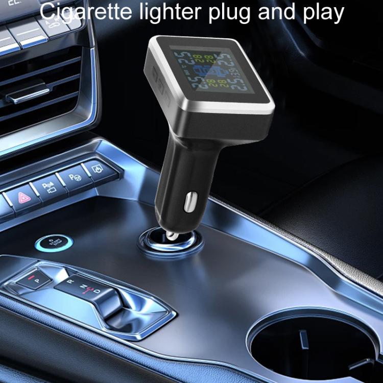 Car Cigarette Lighter Type Tire Pressure Monitor Wireless Tire Pressure Sensor, Style: Internal - Tire Pressure Gauges by buy2fix | Online Shopping UK | buy2fix