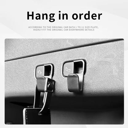 For Tesla Model Y Embedded Trunk Hook Storage Car Hook Automotive Interior Accessories(2pairs /Pack) - Auto Fastener & Clips by buy2fix | Online Shopping UK | buy2fix