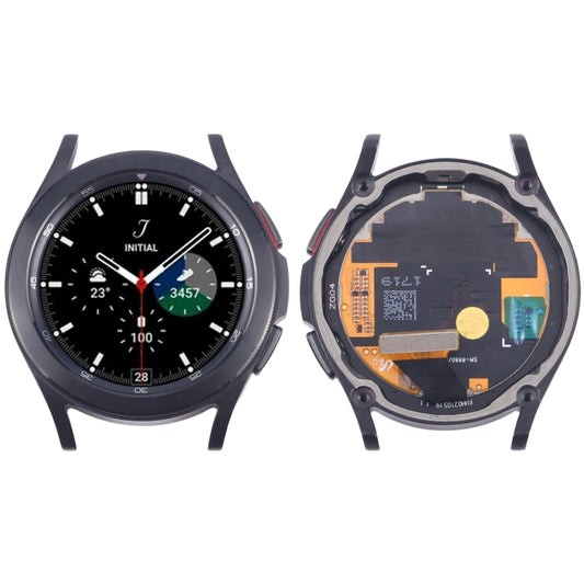 Original LCD Screen Digitizer Full Assembly with Frame for Samsung Galaxy Watch4 Classic 42mm SM-R880/R885 (Black) - For Samsung by buy2fix | Online Shopping UK | buy2fix