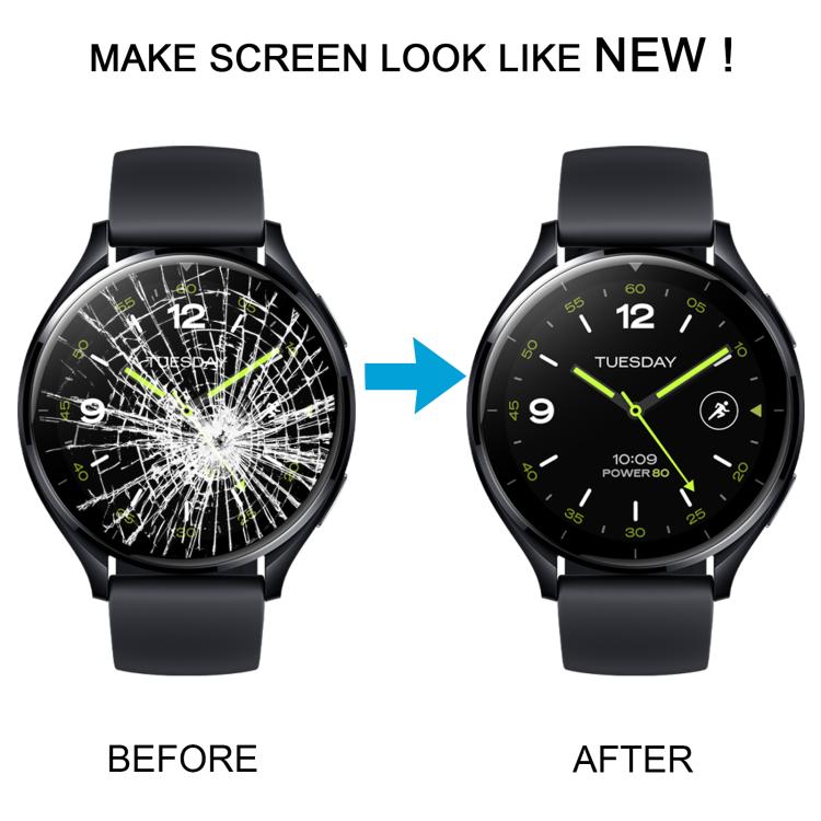 For Xiaomi Watch 2 Original LCD Screen with Frame (Black) - For Xiaomi by buy2fix | Online Shopping UK | buy2fix