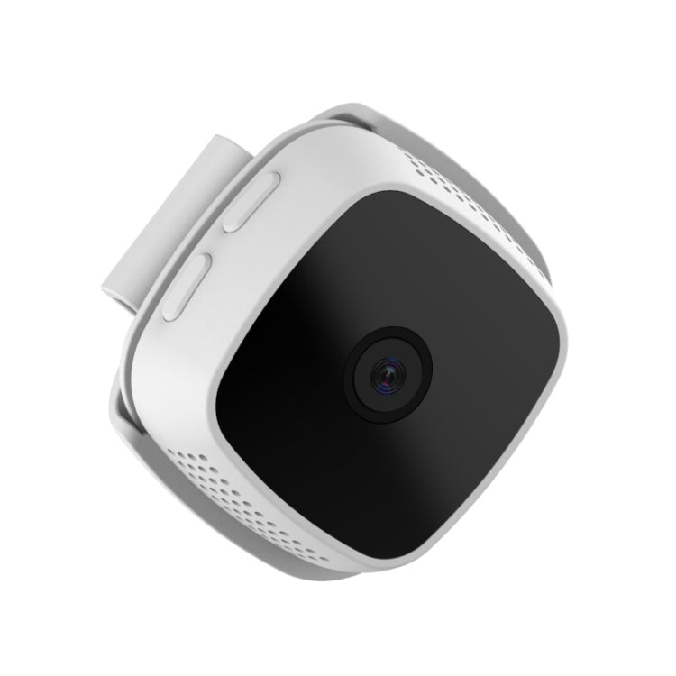 CAMSOY C9 HD 1280 x 720P 70 Degree Wide Angle Wireless WiFi Wearable Intelligent Surveillance Camera, Support Infrared Right Vision & Motion Detection Alarm & Loop Recording & Timed Capture(White) - Mini Camera by CAMSOY | Online Shopping UK | buy2fix