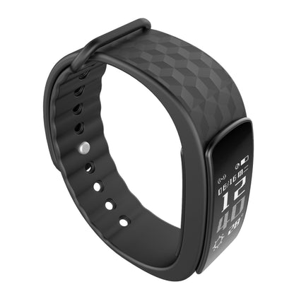 IWOWN i3 HR 0.96 inch OLED Display Bluetooth 4.0 Smart Bracelet, Support Call / Message Display,Time Display, Heart Rate Monitor, Sleep Management, Pedometer, Sedentary Reminder, Compatible with Android and iOS Phones (Black) - Smart Wear by buy2fix | Online Shopping UK | buy2fix