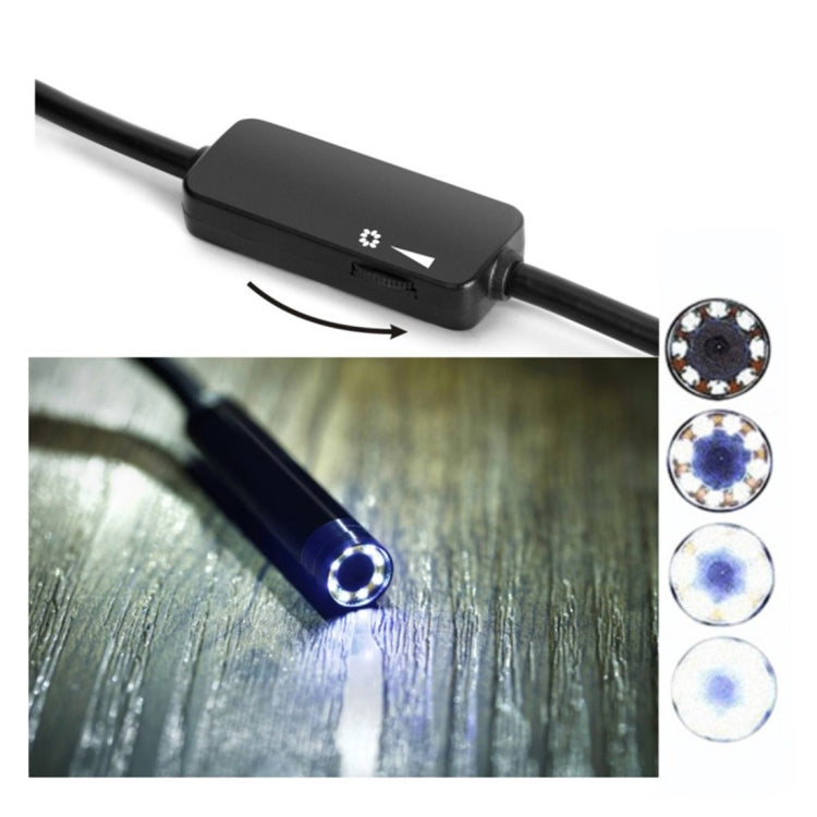 2.0MP HD Camera WiFi Endoscope Snake Tube Inspection Camera with 8 LED, Waterproof IP68, Lens Diameter: 8mm, Length: 5m, Hard Line - Consumer Electronics by buy2fix | Online Shopping UK | buy2fix