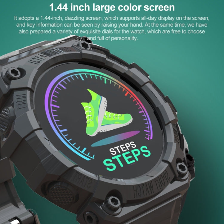 FD68S 1.44 inch Color Roud Screen Sport Smart Watch, Support Heart Rate / Multi-Sports Mode(Red) - Smart Wear by buy2fix | Online Shopping UK | buy2fix