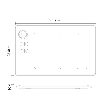 10Moons G20 Digital Tablet Capable of Connecting with Mobile Phone and Tablet Computer with 8192 Passive Pen -  by 10Moons | Online Shopping UK | buy2fix