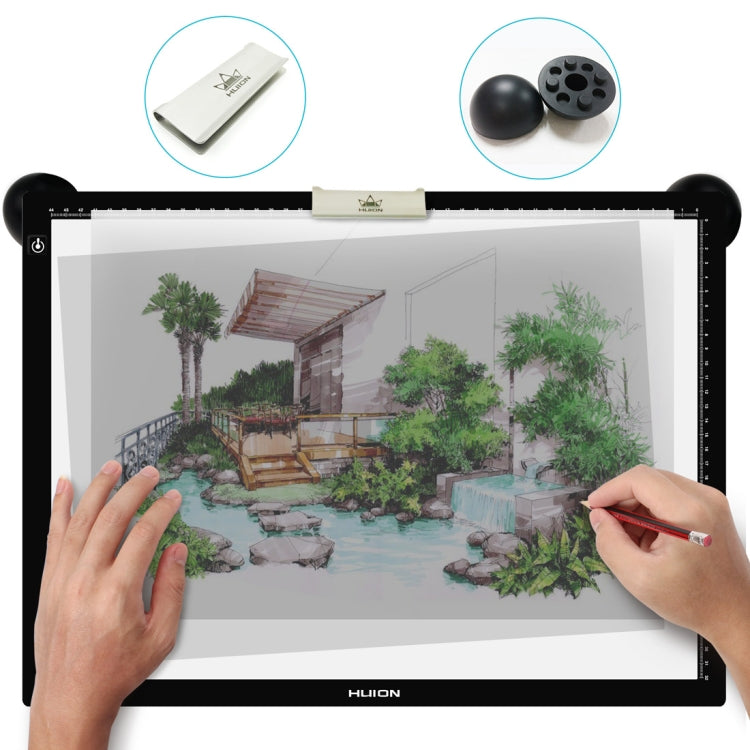 Huion LA3 LED Light Tracing Pad Art Craft Light Box -  by HUION | Online Shopping UK | buy2fix