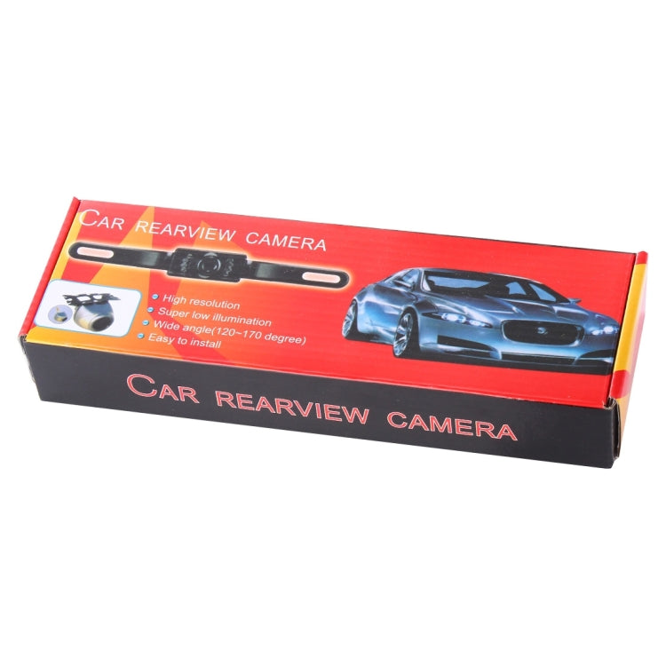 4039 LED 0.3MP Security Backup Parking IP68 Waterproof Rear View Camera, PC7070 Sensor, Support Night Vision, Wide Viewing Angle: 170 Degree(Black) - In Car by buy2fix | Online Shopping UK | buy2fix