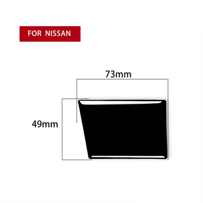 For Nissan 350Z 2003-2009 Car Co-pilot Storage Compartment Lock Decorative Stickers, Left Drive - In Car by buy2fix | Online Shopping UK | buy2fix