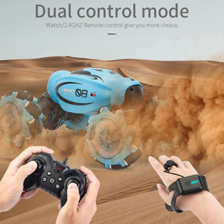 YDJ-D876 Gesture Sensing RC Stunt Car (Blue) - RC Cars by buy2fix | Online Shopping UK | buy2fix