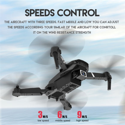 LS-E525 4K Double HD Camera Mini Foldable RC Quadcopter Drone Remote Control Aircraft(Black) - RC Aircrafts by buy2fix | Online Shopping UK | buy2fix