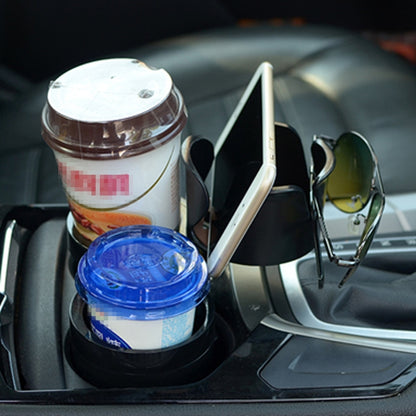 SB-1088 5 in 1 Auto Multi-functional Cup Holder Smartphone Drink Sunglasses Card Coin Small Accessories Holder - Car Drink Holders by buy2fix | Online Shopping UK | buy2fix